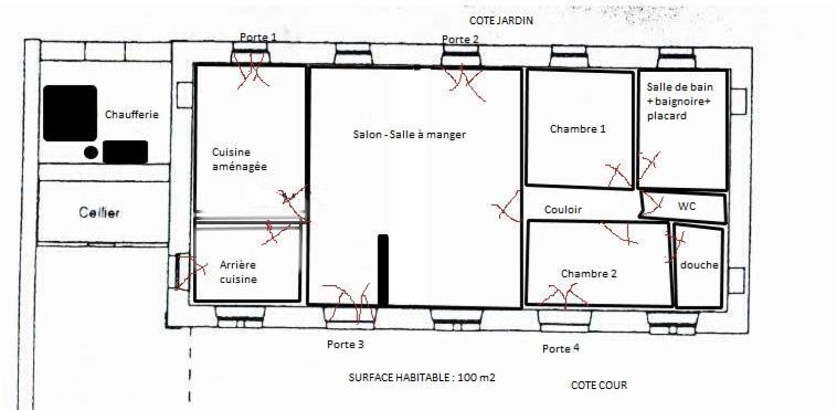 Gite -Belle Maison Dans Une Ancienne Ecole-Tarif Reduit Hors We ! Chanzeaux Εξωτερικό φωτογραφία